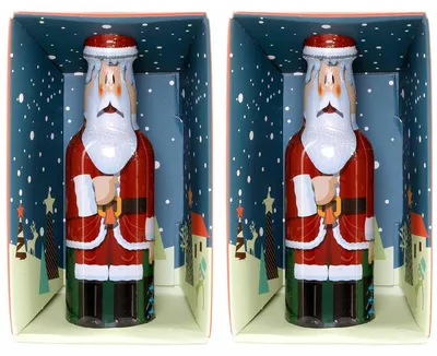 Produktbild von Pilavas Nektar Weihnachtsmann 2x 0,05l GoGreek | 40% Vol. | Aktionsflasche | +20ml Jassas Olivenöl