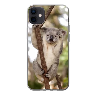 Produktbild von MuchoWow® Handyhülle Schutzhülle Hülle für iPhone 12 mini Koala - Äste - Tier - Kinder - Jungen - Mädchen Silikon Softcase Handy Hülle - Bild