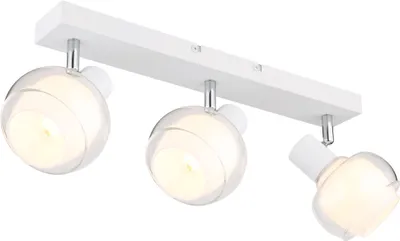 Produktbild von Globo Lighting Strahler Metall weiß matt, 3x E14