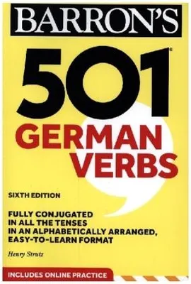 Produktbild von 501 German Verbs, Sixth Edition