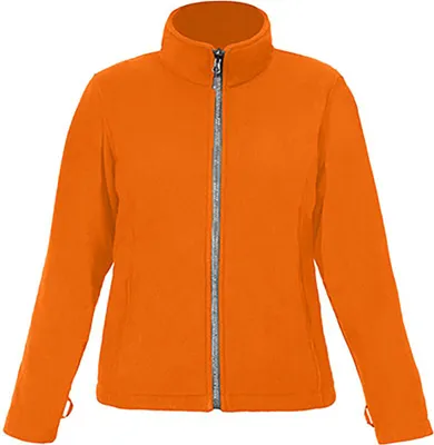 Produktbild von Leichte Fleece Jacke C+ Plus Size Damen, Orange, XXL