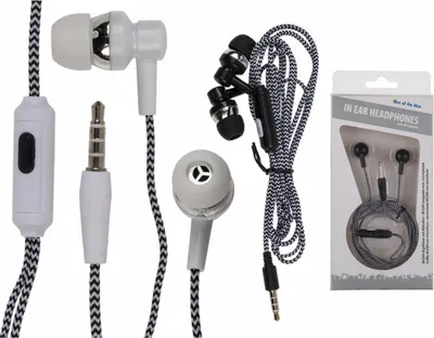 Produktbild von IN EAR-Kopfhörer mit Mikrofon & ca. 1,20 m Kabel