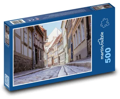 Obrázek produktu pro Puzzle 500 Historické ulice Quedlinburgu - martinpuzzle