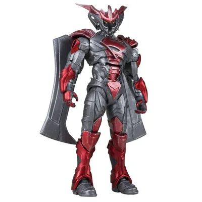 Productafbeelding van DC Multiverse actiefiguur Superman, Unchained Armor (met patina), (Gold Label), 18 cm