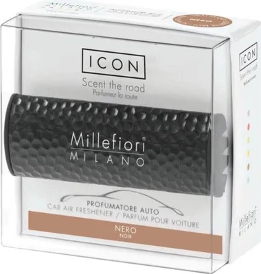Produktbild von Millefiori Milano Icon Metal Nero Autoduft