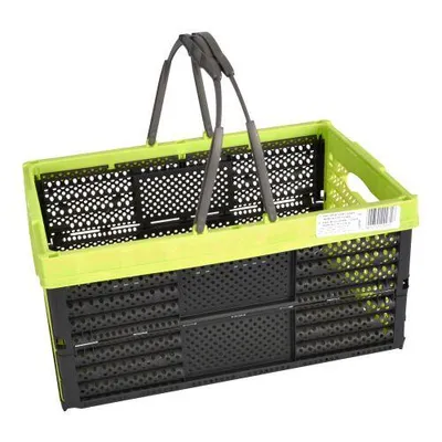Image de chariot de supermarché pliable 2 poignées 39x26x19cm PH couleurs mixtes