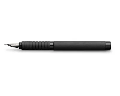 Produktbild von FABER-CASTELL Füller Essentio Aluminium Schwarz M