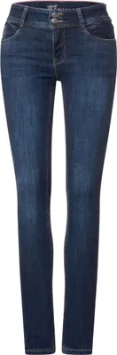 Produktbild von Street One Slim Fit Jeans, clean indigo used