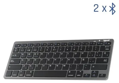 Imagen del producto de iggual Teclado Bluetooth Slim TKL-BT  2 canal