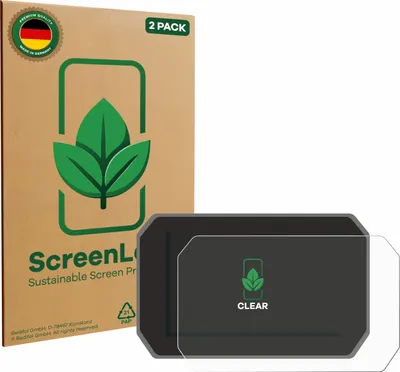 Produktbild von 2x ScreenLeaf Schutzfolie für Yamaha Tracer 9 GT+ 2025 nachhaltiger Displayschutz Display Schutz Folie Klar Transparent