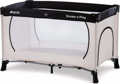 Produktbild von Reisefaltbett Dream'n Play Plus 60 x 120 cm, Beige/Grey