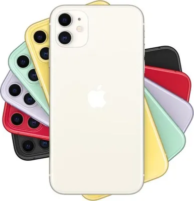 Produktbild von Apple iPhone 11 15,5 cm (6.1") Dual-SIM iOS 14 4G 128 GB Weiß