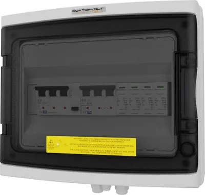 Produktbild von Solar Anschlusskasten PV AC B16A 12-Module Photovoltaik Doktorvolt 2384