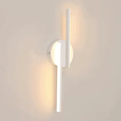 Zdjęcie produktu dla Lampa ścienna LED 16W zimne światło 6500K nowoczesna metal do salonu