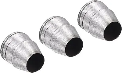 Immagine prodotto di Manici rotondi in acciaio, spessore 10 mm, set da 3, per asce e martelli
