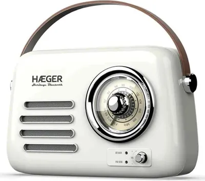 Productafbeelding van Haeger RB-CRE.003A, Draagbaar, Analoog, FM, 87,5 - 108 MHz, 5 W, 65 dB
