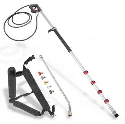 Imagen del producto de JL Cuisine - Manguera telescópica para limpiadora a alta presión - 4000 PSI - 1,5 a 6 metros, Imagen generada por IA