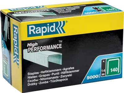 Produktbild von Isaberg Rapid Heftklammer 140 / 14 L 004 Pack = 5000 Stück Isaberg Typ 140 - 11915611