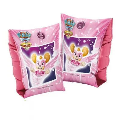 Produktbild von Happy People Schwimmhilfen Paw Patrol pink, 16329, PVC, 40x190x180mm, für Kinder 1-6 Jahre (11-30 kg) zum Schwimmenlernen, Schnellverschluss, gepolsterter Brustbereich, Sicherheitsventile, pflegeleicht, leicht transportierbar