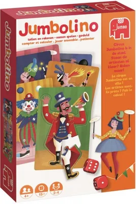 Produktbild von Jumbo Jumbolino Puzzle Würfelspiel