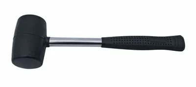 Produktbild von BasicNature Gummihammer mit Metallstiel 30 cm