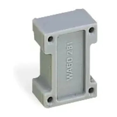 Zdjęcie produktu dla Wago 281-419, Separator bloku zacisków, 100 szt., Szary, 6 mm, 0,506 g