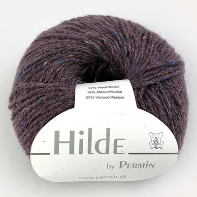 Image de Hilde by Permin – Fil tweed classique avec de l'alpaga et de la viscose (50 g/120 m) (18 couleurs)