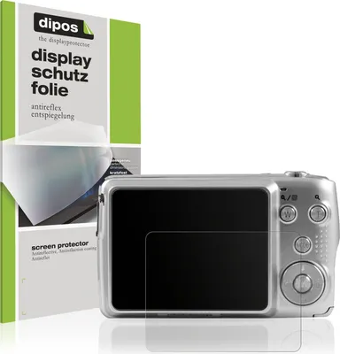 Produktbild von 4x Schutzfolie für Agfa Photo Realishot DC8200 matt Displayschutzfolie Folie Display Schutz dipos