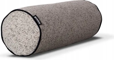 Zdjęcie produktu dla Geronimo | Poduszka pod szyję – poduszka dekoracyjna w kształcie wałka – szara – 50 x 20 cm – można prać w pralce – zdejmowana poszewka – antyalergiczna – JUMBLE