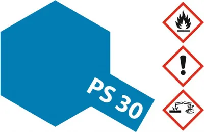 Produktbild von PS-30 Brillant Blau Polycarbonat 100ml 300086030
