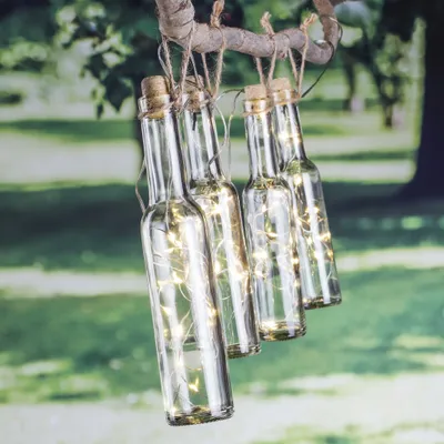 Produktbild von LED Solar Flaschen Lichterkette