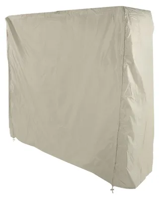 Productafbeelding van Pingpongtafelhoes Waterdicht - 190 Zilvergecoat Polyester - Scheurvast - Ademend - Bescherming Tegen Weerselementen - Geschikt Voor Opvouwbare Tafels - Tafeltennishoes