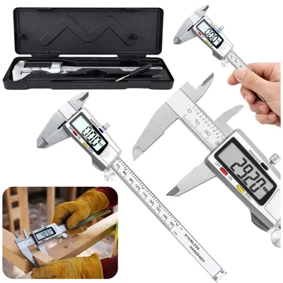 Immagine prodotto di Calibro Elettronico Digitale Lcd Di Precisione In Acciaio Inossidabile 150 Mm