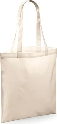 Image de BagBase BG901 | Sublimation Shopper - Sac à provisions en polyester - 38 x 42 cm - Couleur : Natural - Taille : One Size