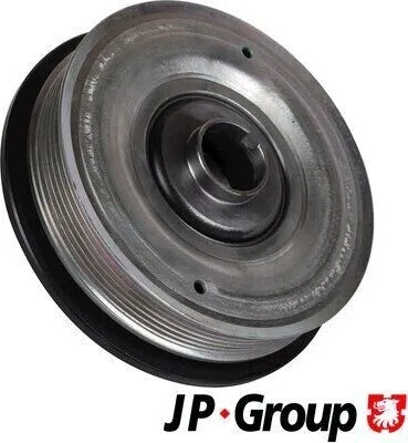 Produktbild von JP GROUP 1218301100 Riemenscheibe Kurbelwelle für OPEL Vivaro A Kastenwagen (X83) 147mm 6-Rippen