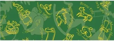 Produktbild von Transparentpapier 115g/qm A4 VE=25 Blatt Christmas grün