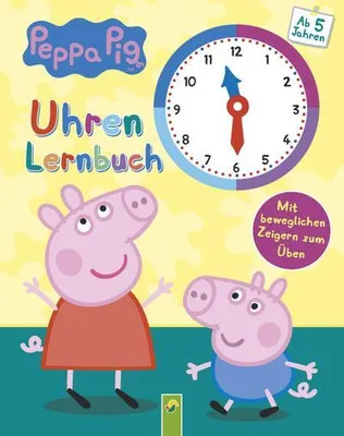 Produktbild von Peppa Pig Uhrenlernbuch