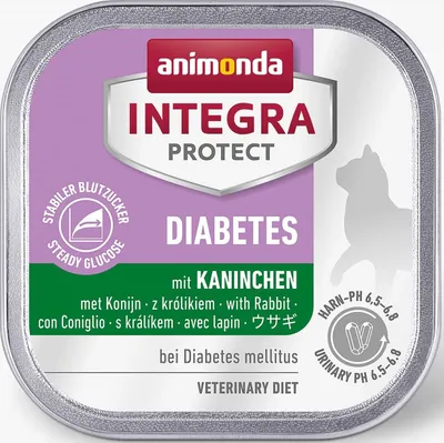 Image de Animonda INTEGRA PROTECT Adult Diabetes avec lapin 100gx16