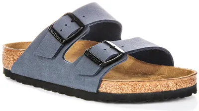 Produktbild von Birkenstock Arizona Bs In Navy For Juniors | Regular Fit – 5.5 UK - 39 EU - 8G/6B US / Navy