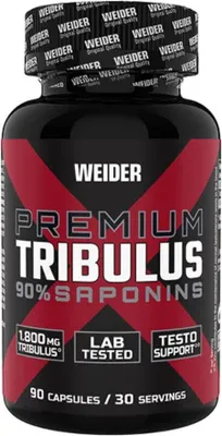 Immagine prodotto di Weider Premium Tribulus 90 capsule / Tribulus Terrestris / Estratto di Tribulus terrestris standardizzato al 90% in saponine