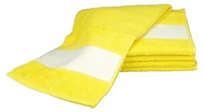 Image de ARTG - Serviette de sport « Subli-Me » LT2255 (taille unique) (jaune vif)