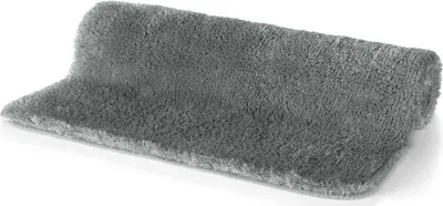Produktbild von Spirella Badteppich - Hochflor - grau - 40 x 60 cm