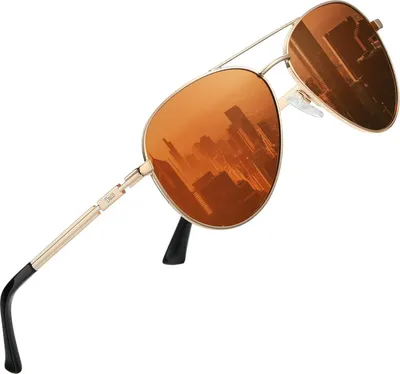 Produktbild von Polarisierte Sonnenbrille Herren UV400 Schutz Kategorie 3