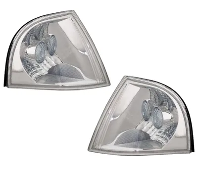 Produktbild von TYC Frontblinker Set für Skoda Octavia 1U 2000- Klarglas Chrom Weiß Facel