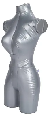 Produktbild von Aufblasbare Schaufensterpuppe, weiblicher Oberkörper, für Kleidung