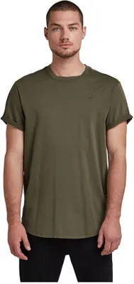 Obrázok produktu pre G-STAR RAW pánske tričko - Lash, okrúhly výstrih, organická bavlna, jednofarebná zelená (Combat) XL
