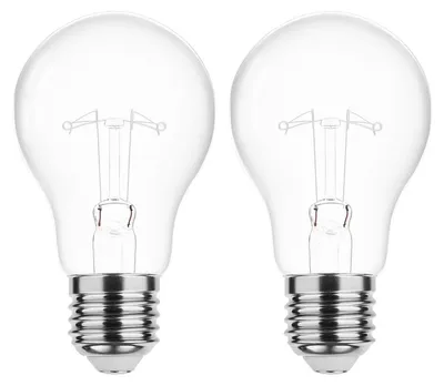 Produktbild von Technik E27 Wolfram-Glühbirne, dimmbar, 40W, 2700K, warmweiß, Kugelform, A55,2 S