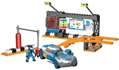 Produktbild von Mega Bloks 91722 - Hot Wheels Pit Stop Switch Out, Konstruktionsspielzeug