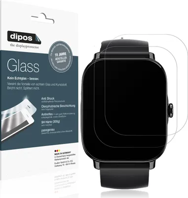 Produktbild von 2x Schutzfolie für IFMDA P72 1.85 Zoll matt - Anti-Shock 9H Folie dipos Glass Kunststoffglas