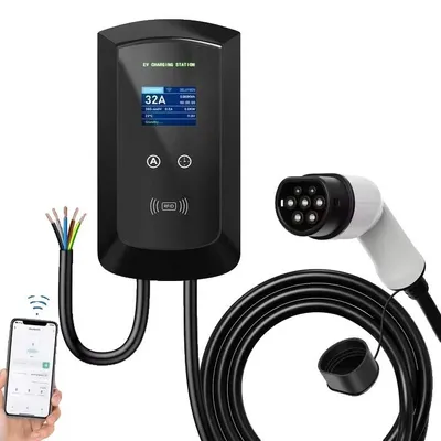 Produktbild von Elektroauto-Ladegerät, 22 kW Leistungsabgabe, Typ 2 Kompatibilität, 22KW Kein Stecker, Typ2